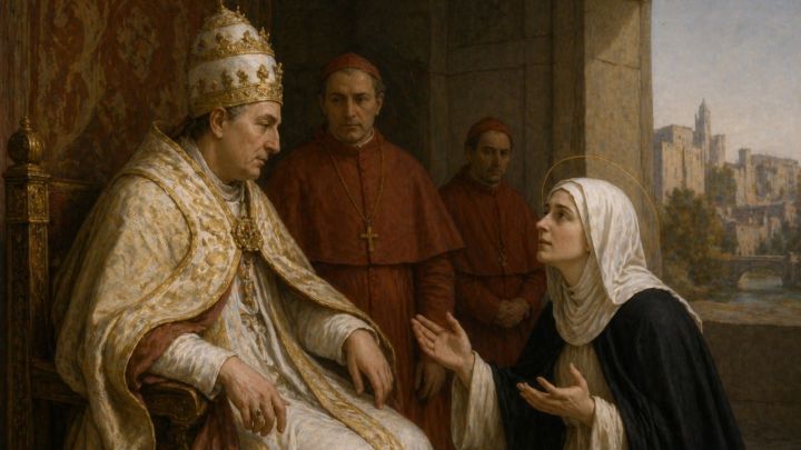 La mística que doblegó al Papa: cómo Catalina de Siena rescató la Iglesia de las ruinas | Perfil