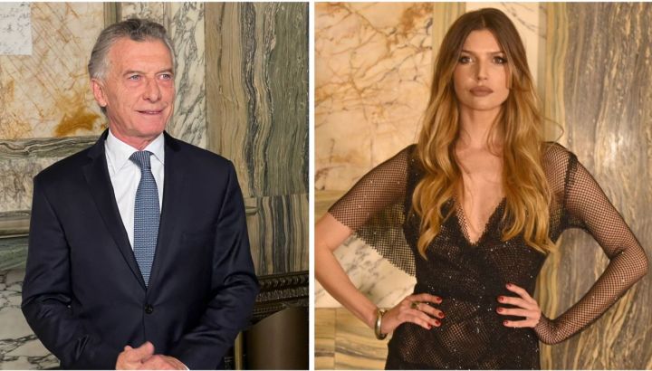 El reencuentro de Mauricio Macri y Chloe Bello en la Gala de CARAS