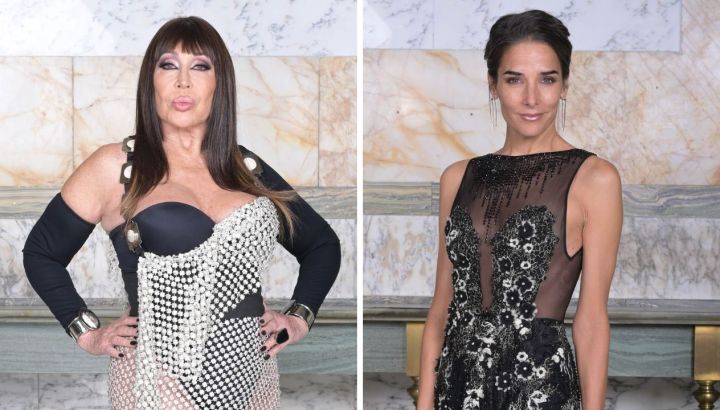 La reconciliación de Moria Casán y Juana Viale en la gala de CARAS: charla a solas y fotos juntas