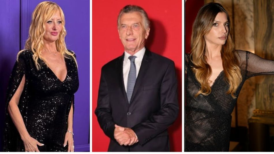 Mauricio Macri, Yuyito González y Chloe Bello