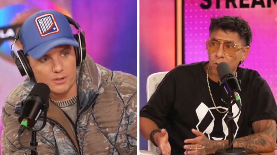 Santiago del Moro y Brian Sarmiento