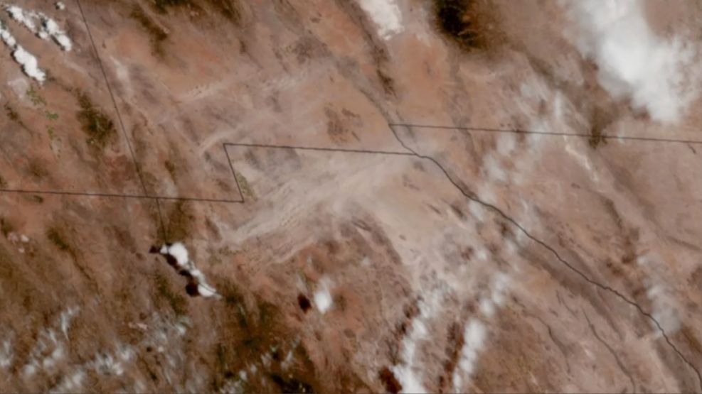 Tormentas de polvo en el suroeste estadounidense