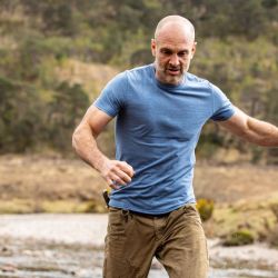 Ed Stafford en acción.