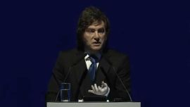 Javier Milei habló en el cierre de la Expo EFI y se lavó las manos: "Discrepancia inédita entre los datos reales y lo que dicen los medios"