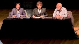 Milei se molestó por una pregunta sobre la inflación: "No es el lugar, no es el momento"