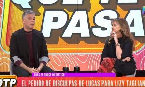 Lucas Bertero y Lizy Tagliani