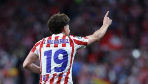 Julián Álvarez en Champions League