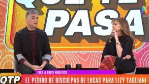 Lucas Bertero y Lizy Tagliani