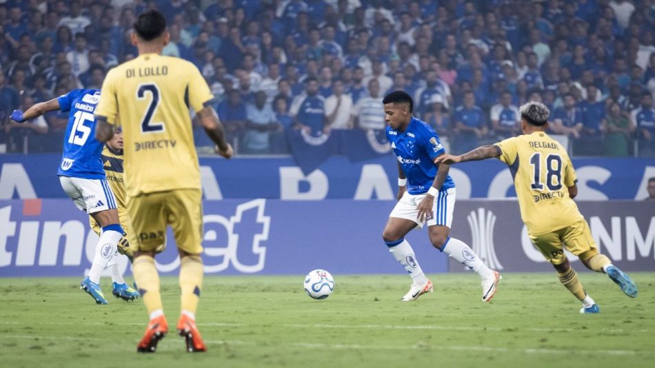 El partido entre Cruzeiro y Boca en Belo Horizonte