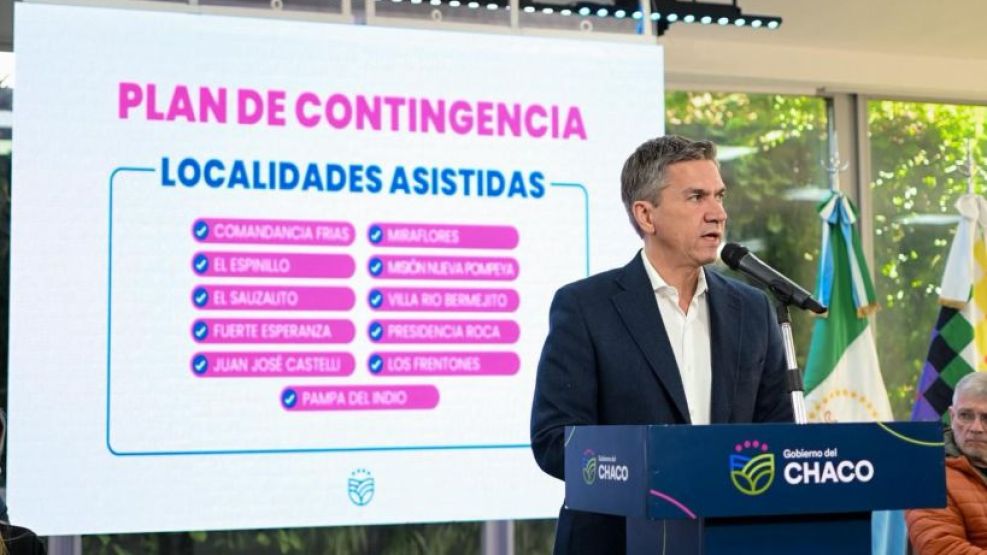 29-04-2026 Zdero Chaco plan asistencia integral emergencia climática