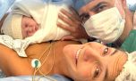 Primera foto: Jorge Macri y Belén Ludueña presentaron a Vito