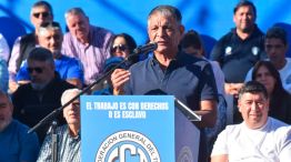 Acto de La CGT en Plaza de Mayo 30042026