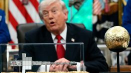 Donald Trump y la tripulación de Artemis II 30042026