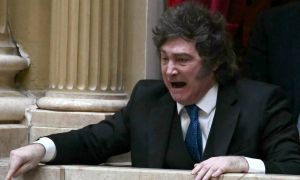Javier Milei en el Congreso 