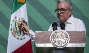 Ruben Rocha Moya, gobernador del estado de Sinaloa, México 