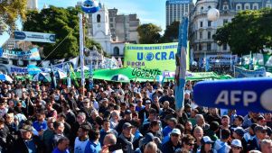 Acto de La CGT en Plaza de Mayo 30042026