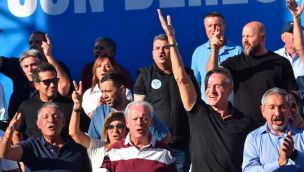 Acto de La CGT en Plaza de Mayo 30042026