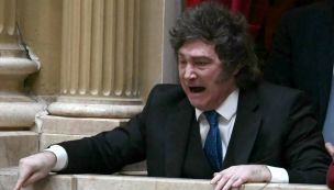 Javier Milei en el Congreso 