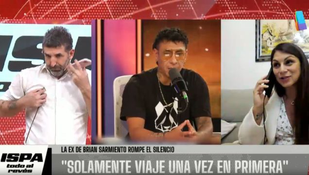 Brian Sarmiento y Diana, la madre de su hijas mayores