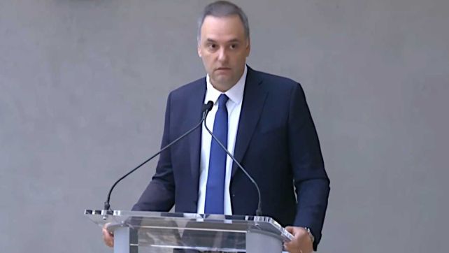 Manuel Adorni, jefe de Gabinete