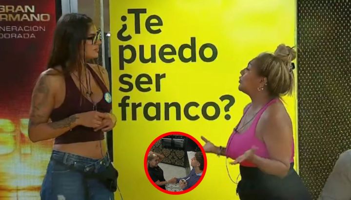 Gladys La Bomba Tucumana le tiró onda a Franco Zunino en Gran Hermano y Luana Fernández la confrontó: "Me robó a mi marido"