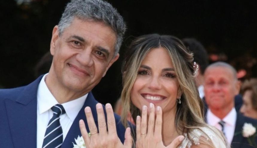 María Belén Ludueña y Jorge Macri