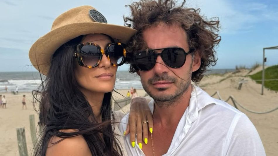 Silvina Escudero y su marido Federico