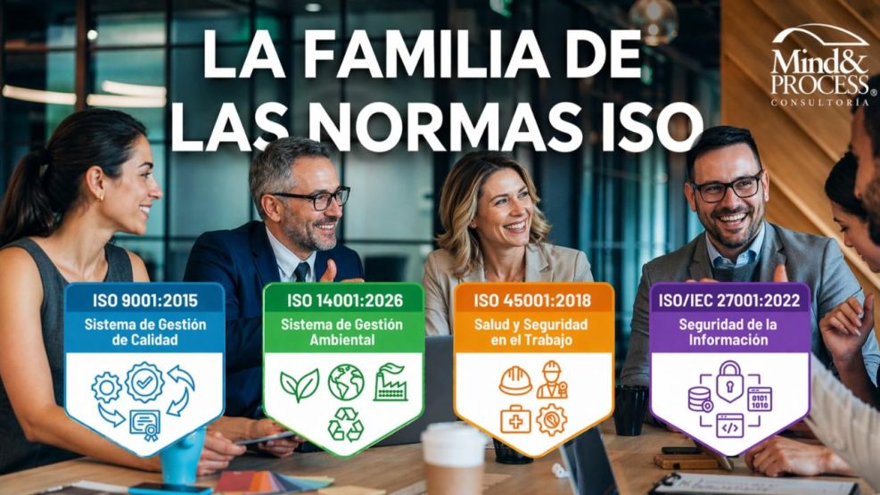 La familia de normas ISO: cómo se integran las decisiones de gestión en las organizaciones