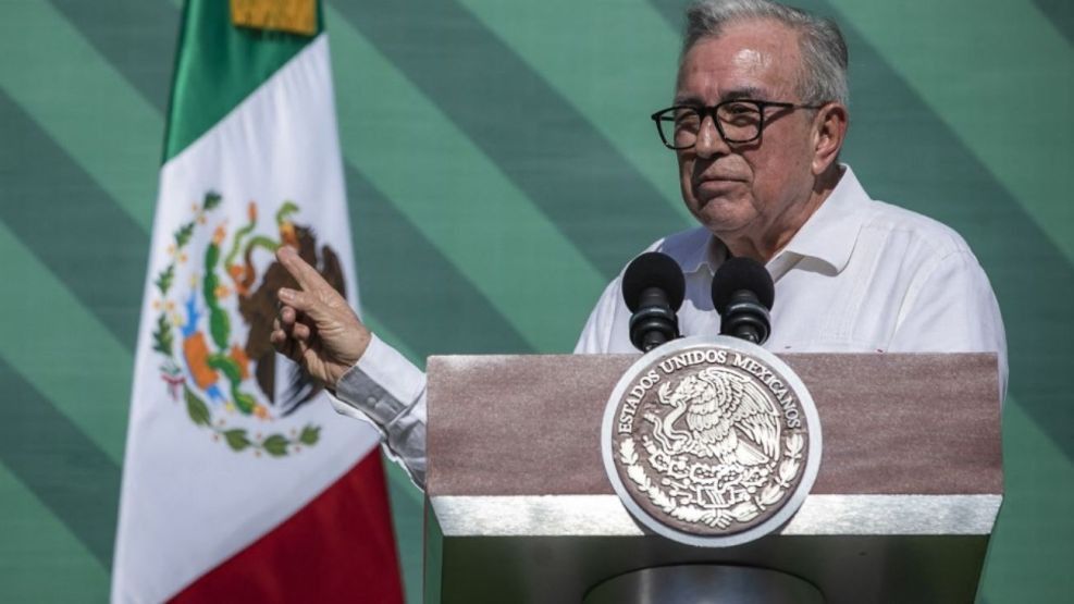 Ruben Rocha Moya, gobernador del estado de Sinaloa, México 