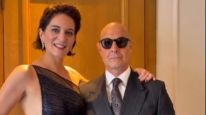 Stanley Tucci y Felicity Blunt
