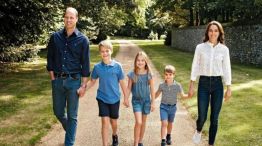 El príncipe William, Kate Middleton y sus hijos