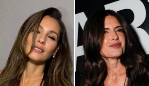Pampita e Isabel Macedo