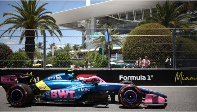 Colapinto en el GP de Miami