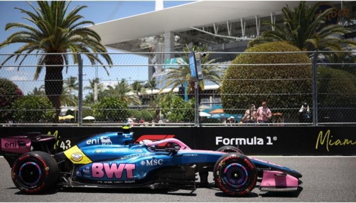 Colapinto en el GP de Miami