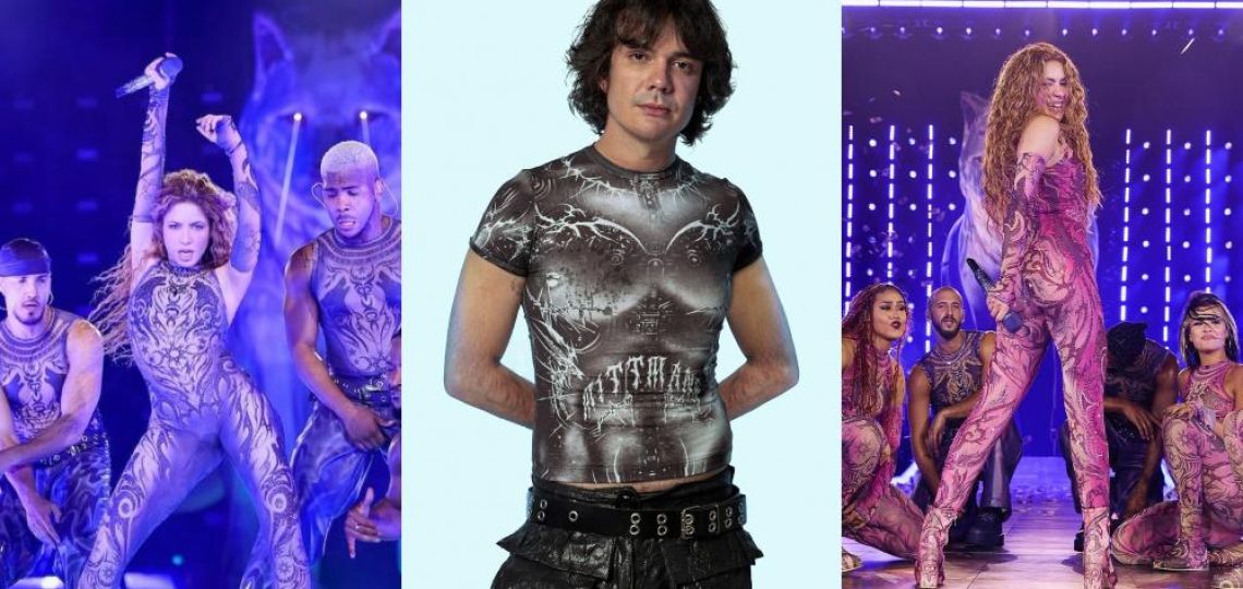 Así creó el brasileño Dario Mittman el look final de Shakira para su show en Río: “Es el más hermoso de la gira”