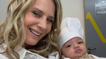El tierno día de campo de Rocío Marengo y su hijo Isidro: amigas, naturaleza y un look adorable