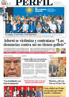La tapa del Diario PERFIL del sábado 2 de mayo de 2026