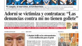 La tapa del Diario PERFIL del sábado 2 de mayo de 2026