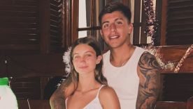 Thiago Silvero e Indiana Cubero