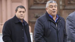 Claudio Tapia y Pablo Toviggino, autoridades de la Asociación del Fútbol Argentino, bajo investigación por su situación patrimonial