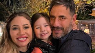 Adabel Guerrero, Martín Lamela y su hija