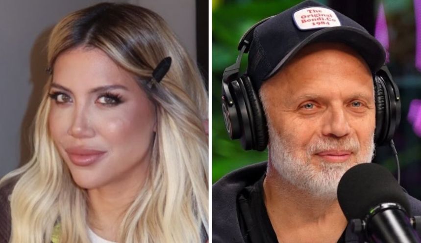 Wanda Nara y Sebastián Wainraich