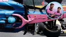 Franco Colapinto sobre Gasly