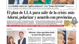 La tapa del Diario PERFIL del domingo 3 de mayo de 2026