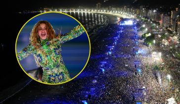 Shakira en Copacabana