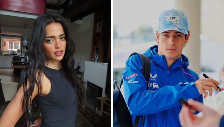La emoción de Maia Reficco, la novia de Franco Colapinto, en el Gran Premio de Miami: "Estoy muy contenta de bancarlo"