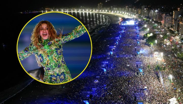 Shakira deleita a una marea humana en Copacabana, tras recibir una noticia sobre su padre antes de comenzar