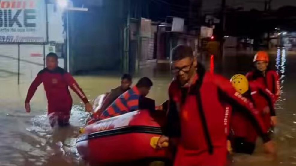Inundaciones en Brasil