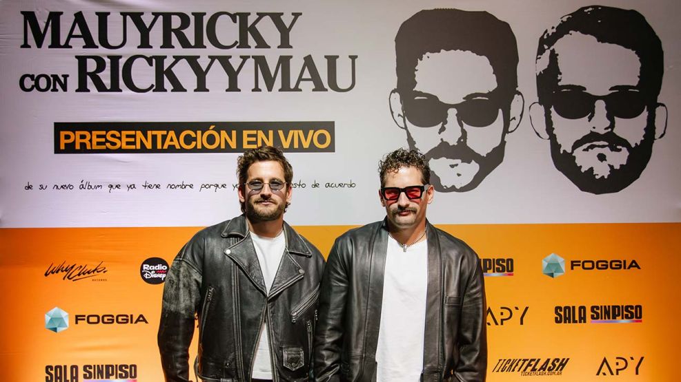 Mau y Ricky presentaron su nuevo álbum en Buenos Aires