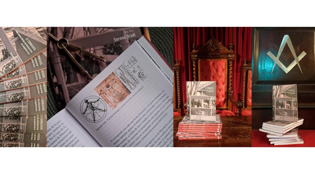 Los secretos masónicos de Le Corbusier llegan a la Feria del Libro